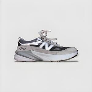 New Balance 990 V6 Grey Kids 6.5 Womens 8 Extra Wide Running Sneakers